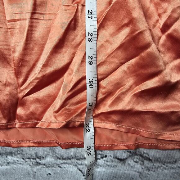 Twelfth Street By Cynthia Vincent 100% Silk Slip A Line Dress Size Small - Picture 11 of 13